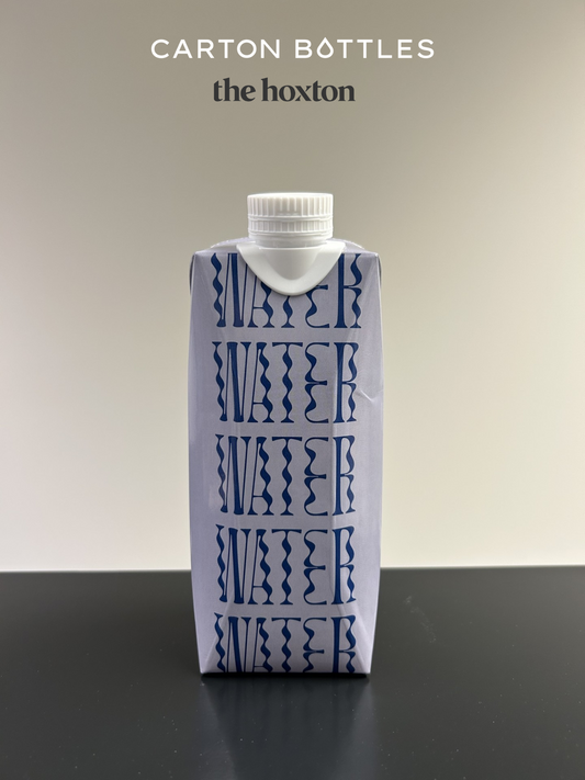 Carton Bottles - Hoxton Hotels Mineral Water