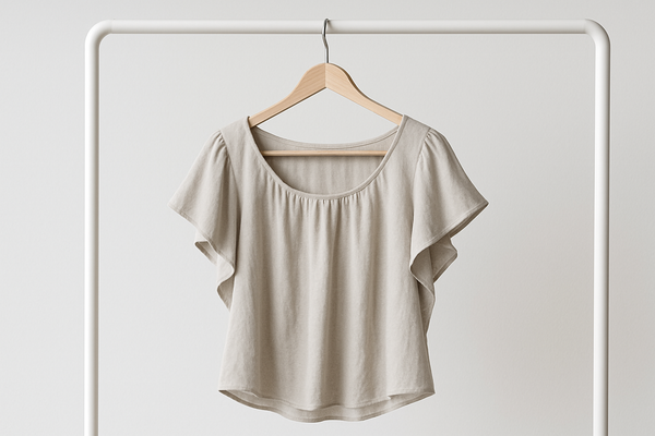 make it nice and hang it up on a rail maintaining the neutral asthetic